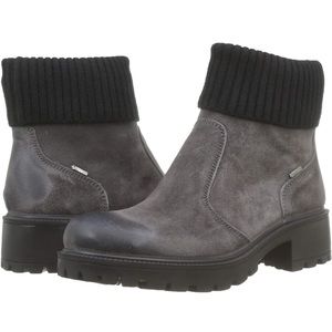 NIB-IGI&Co Women's Donna Gore-tex-41710 Leather Ankle Boots || made in Italy